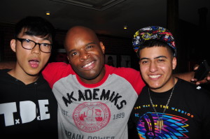 Congrats to the 4th American Beatboxing Champion, Beat Rhino! (left)